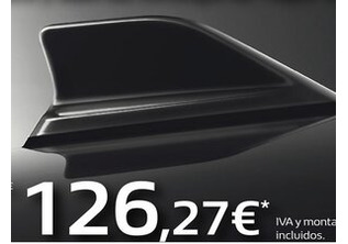Antena Tiburón Renault por 126 €