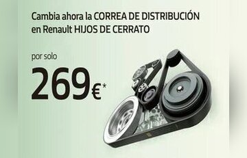 CORREA DE DISTRIBUCION DESDE 269€